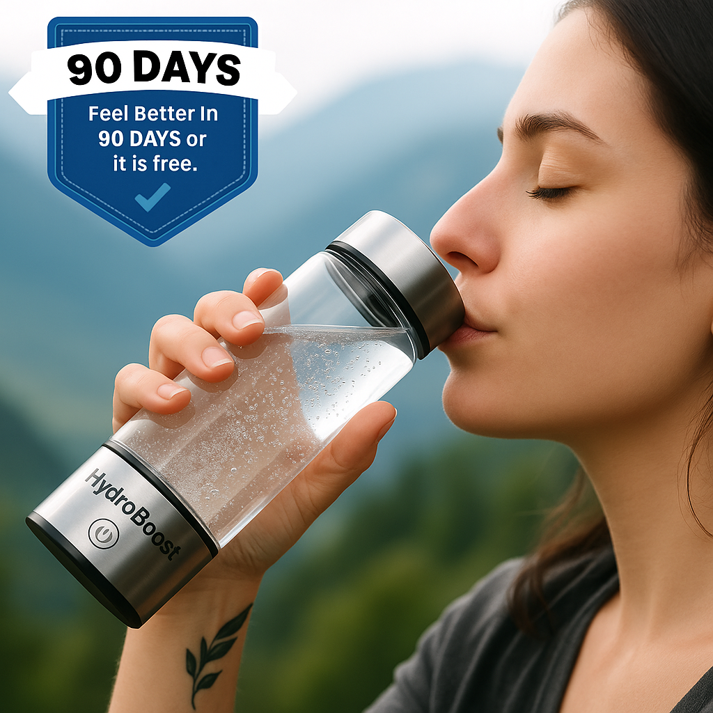 HydrogenBoost Water Bottle™